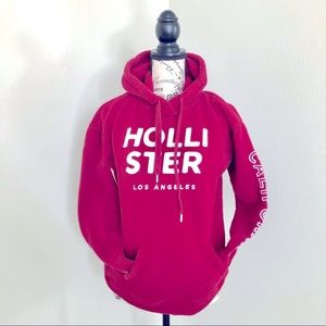 🌊 HOLLISTER Red Hoodie